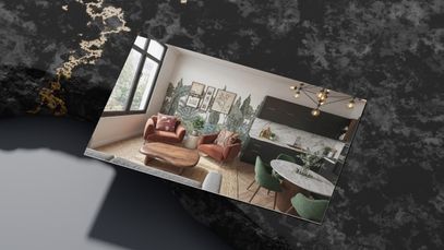 3D varianta v tmavších tónech